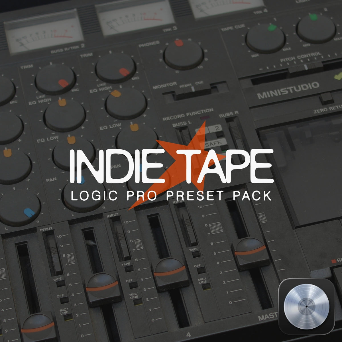 Indie Tape Preset Pack for Logic Pro