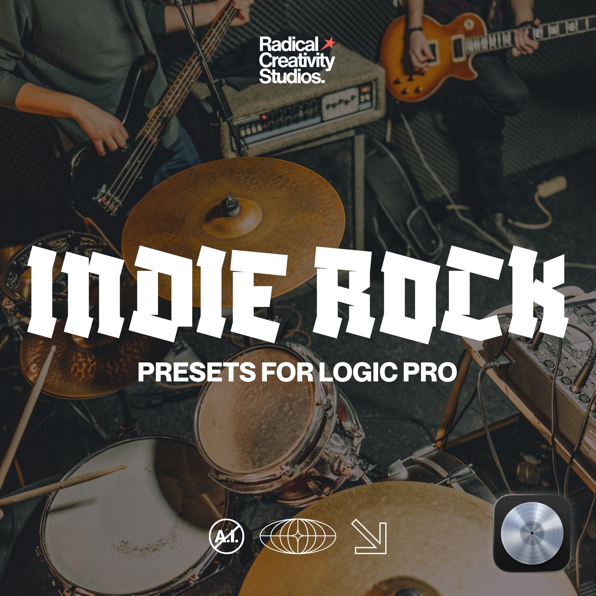 Indie Rock Preset Pack for Logic Pro